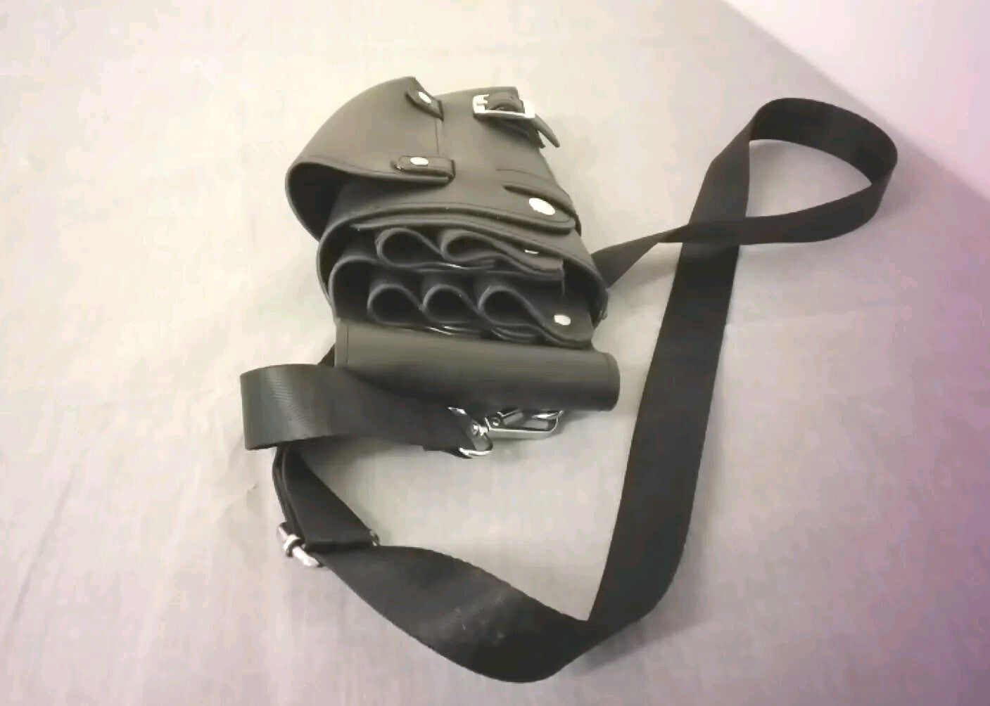 Hairstyle Barber Scissors Holster Case Leather