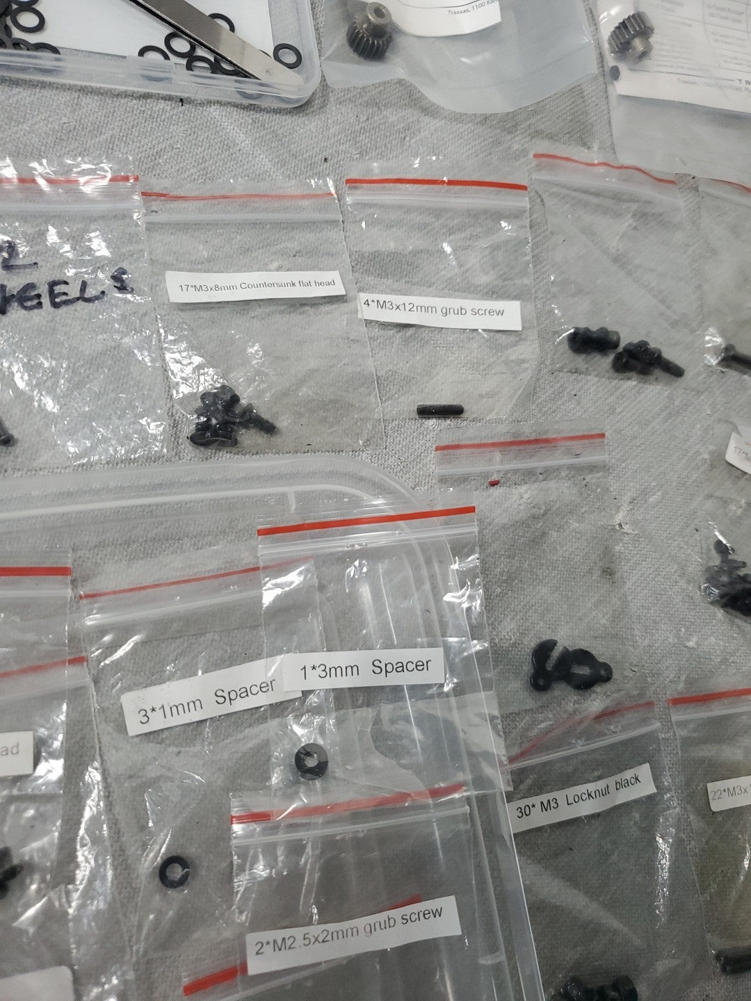 RC Screws All Sizes Mostly Traxxas Parts Large Lot Screws