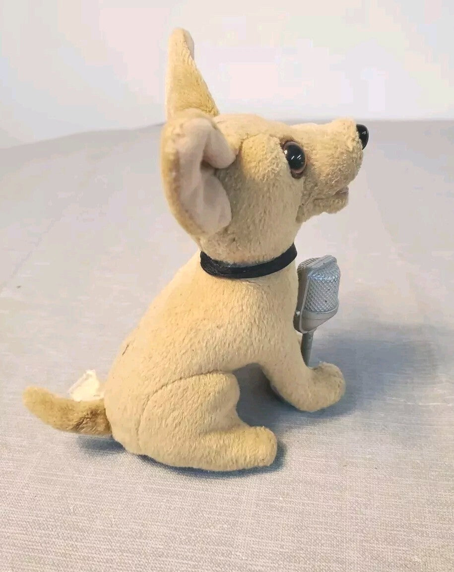Plush Taco Bell Plush Chihuahua With Microphone