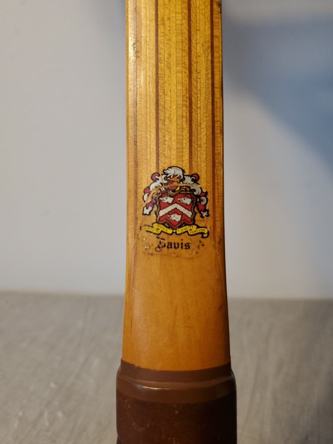 Vintage Davis Hi-point Tennis Racquet