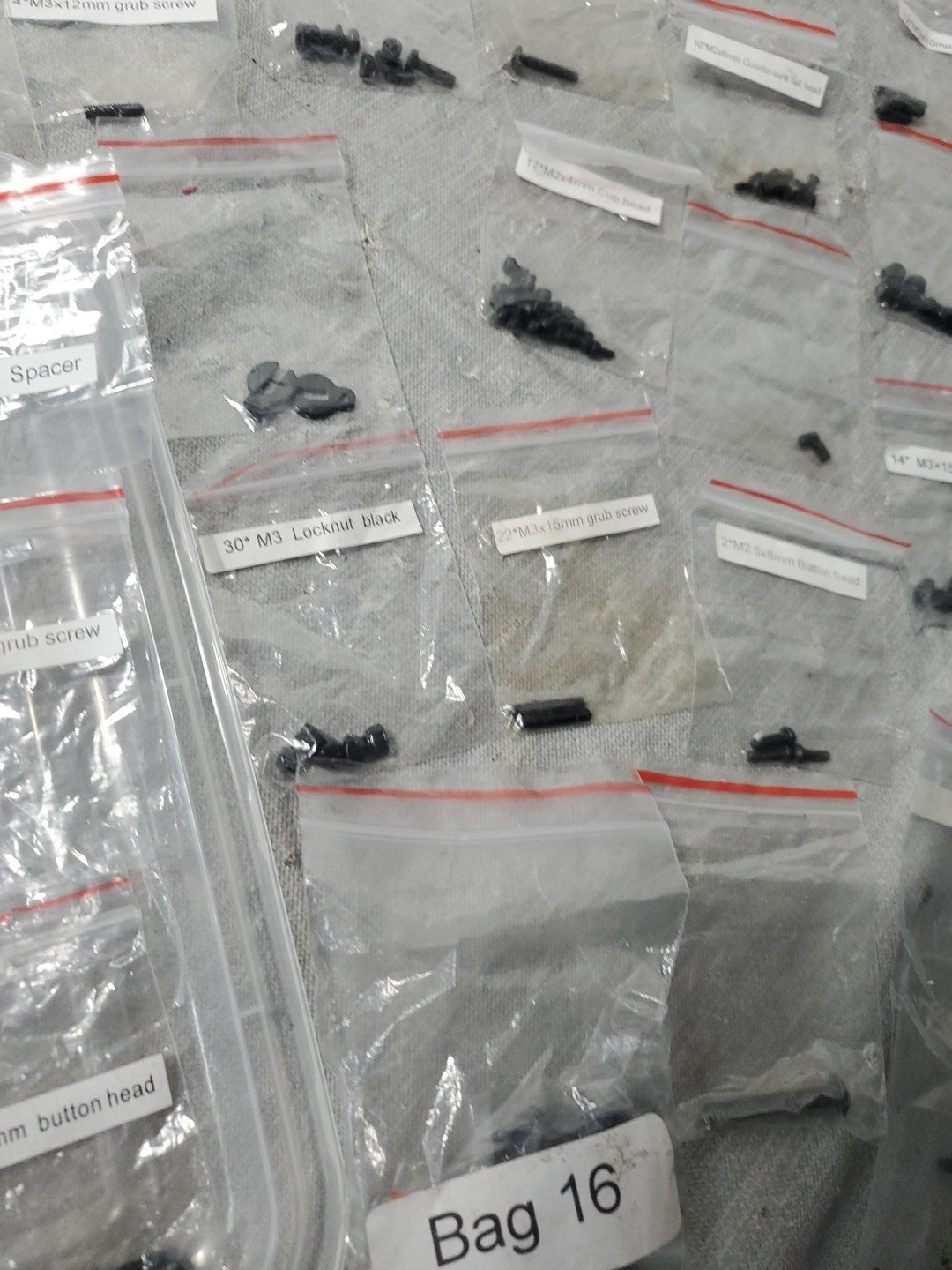RC Screws All Sizes Mostly Traxxas Parts Large Lot Screws