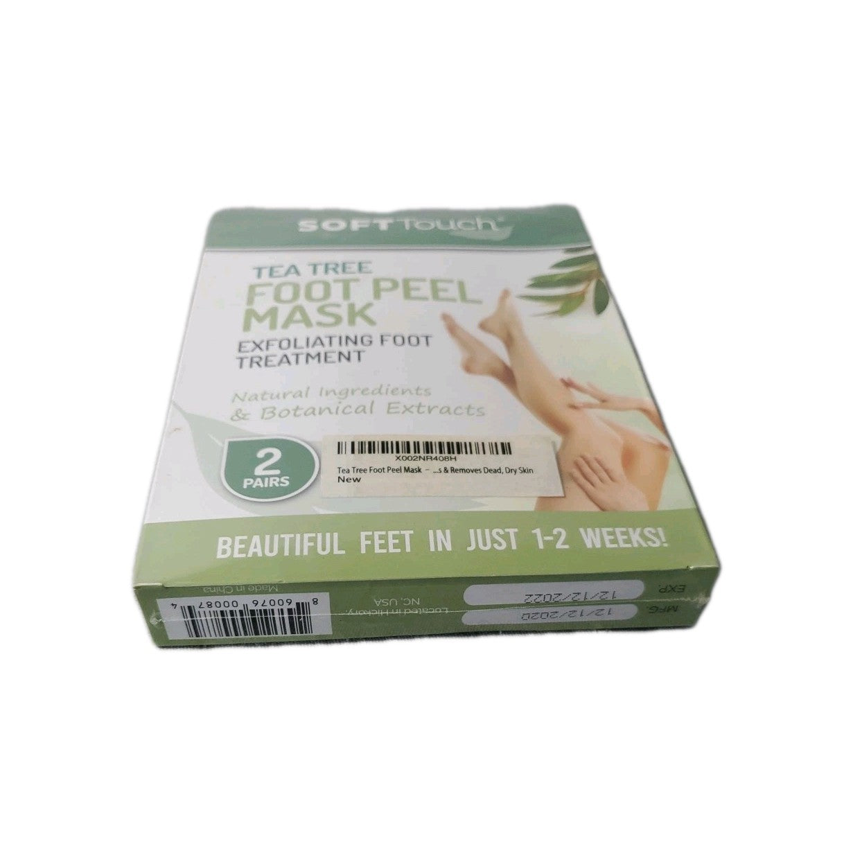 Softtouch Tea Tree Foot Peel Mask 2 Pairs