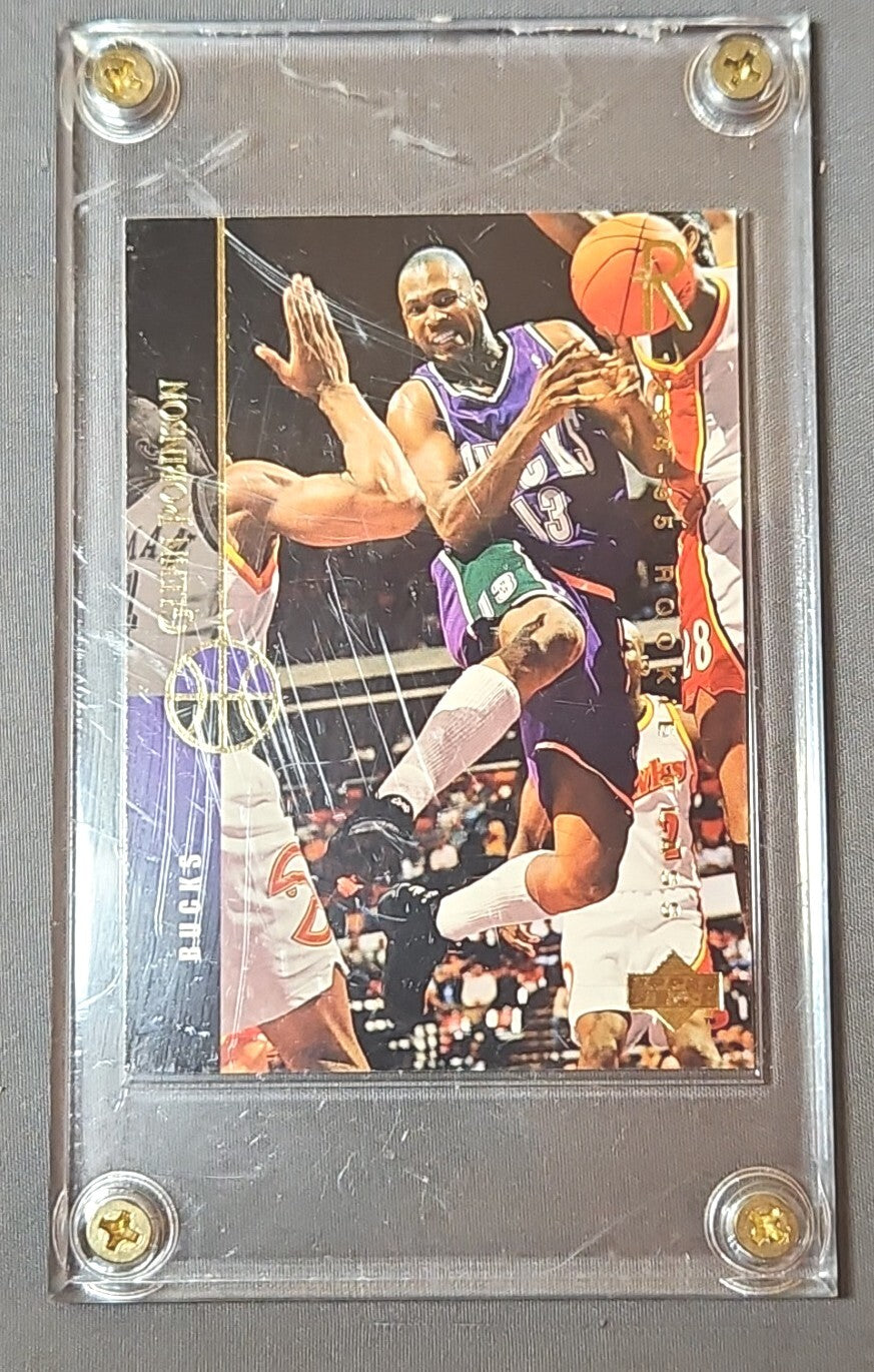 1994-95 Upper Deck Glenn Robinson #13 Two Basketball Cards Rookie Class Sealed
