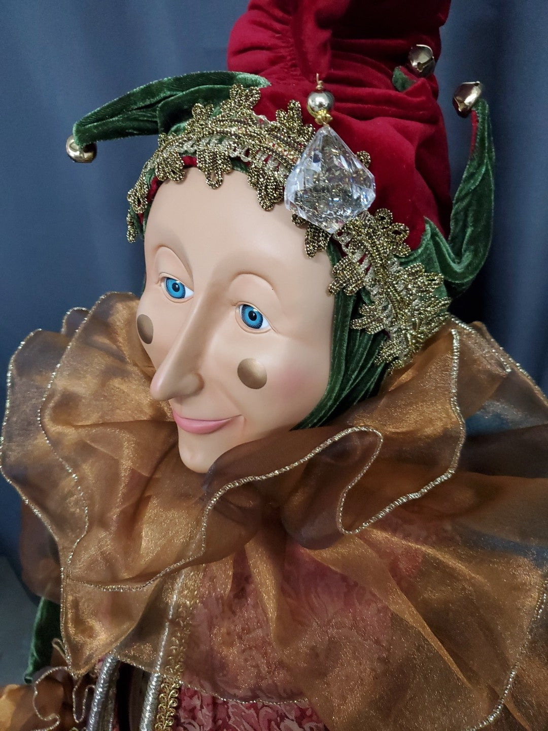 Costco 48" Jester Old World Christmas Life Like Great Condition