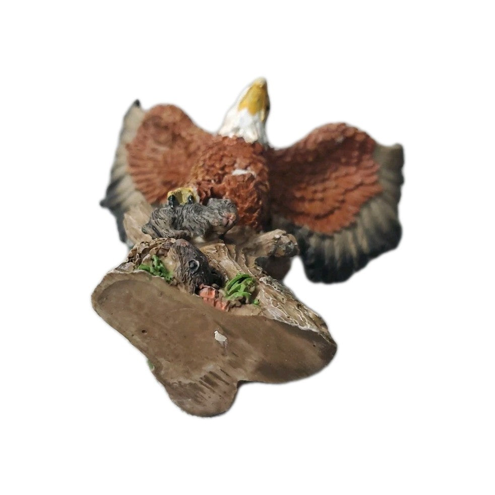 Bald Eagle Staute Resin Figurine 4.5" Tall