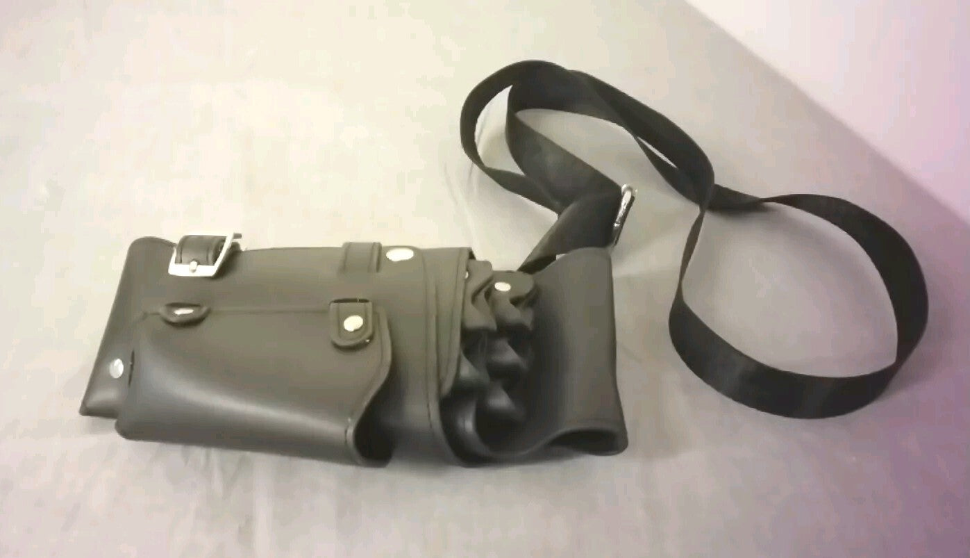 Hairstyle Barber Scissors Holster Case Leather
