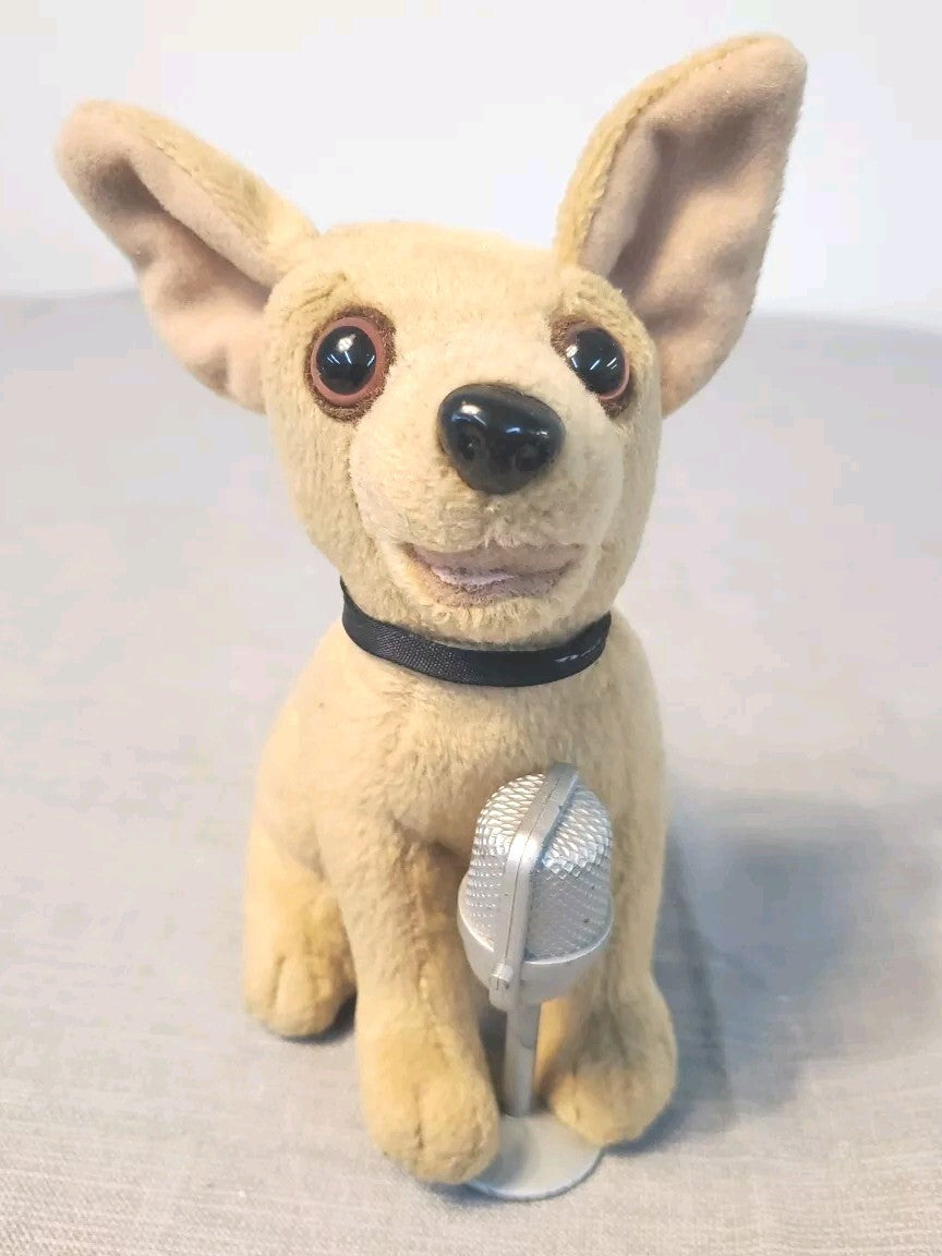 Plush Taco Bell Plush Chihuahua With Microphone