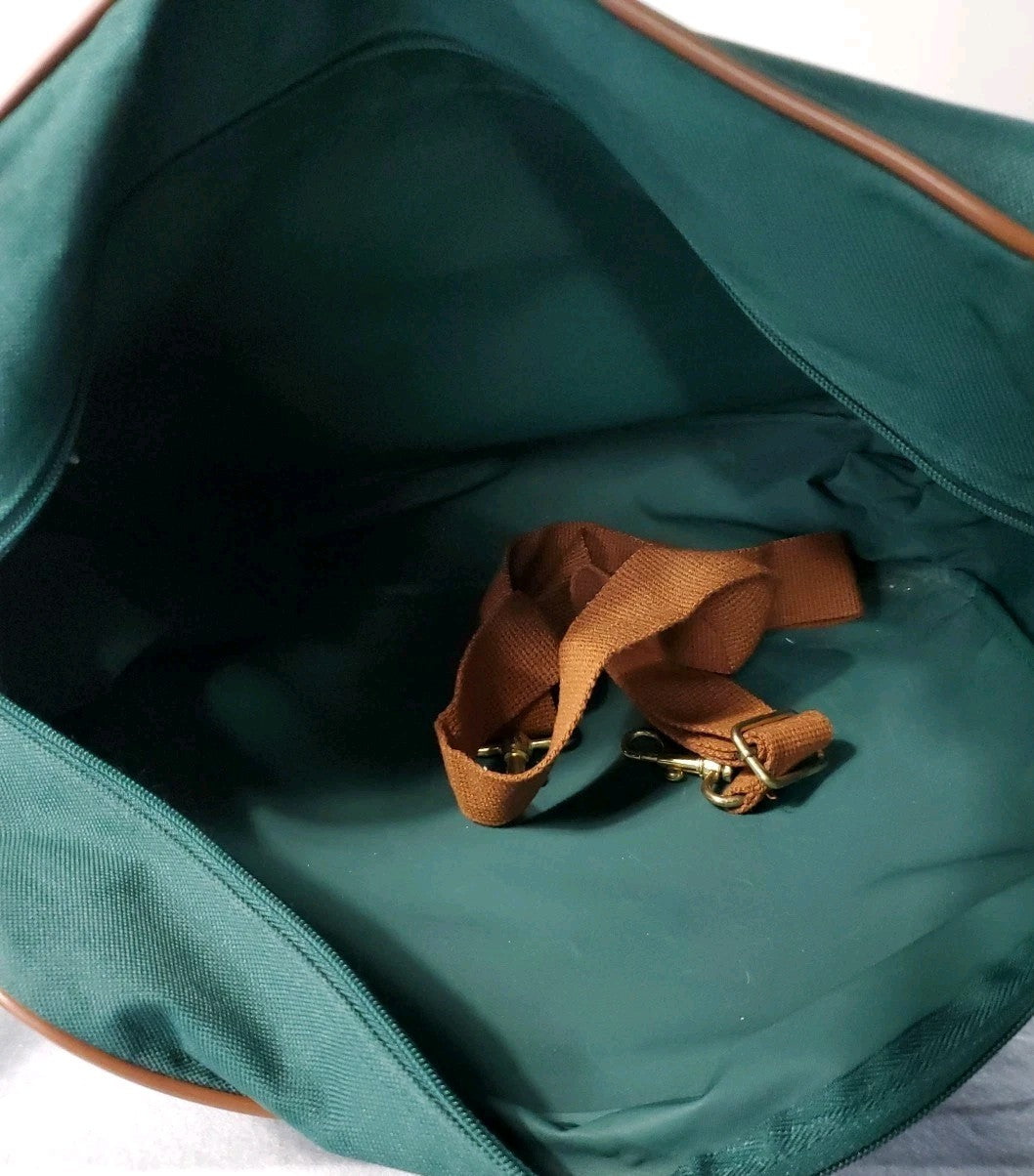 Polo Ralph Lauren Green Canvas Bag