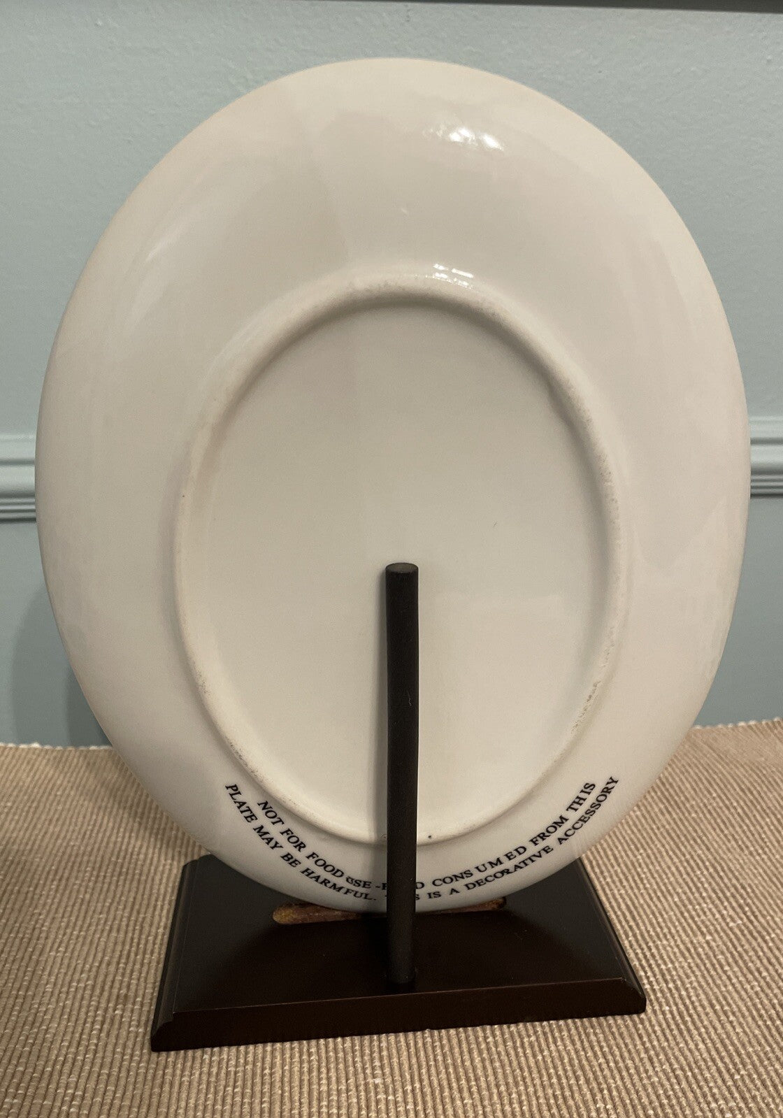 Madonna and Child Jesus Plate/Candle Shrine