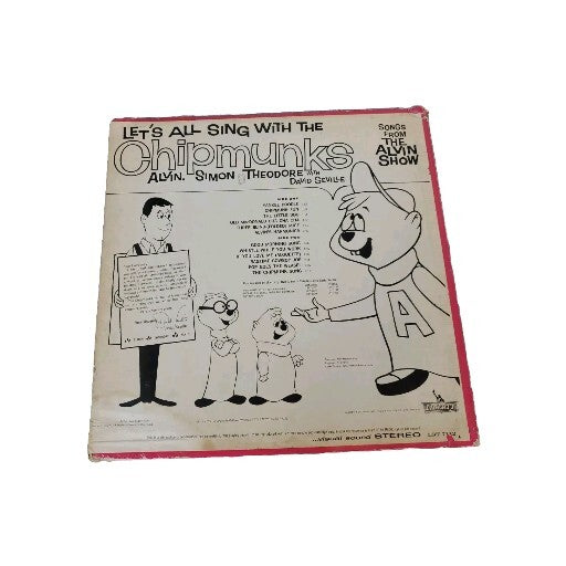 lets all sing with the chipmunks LP 1961