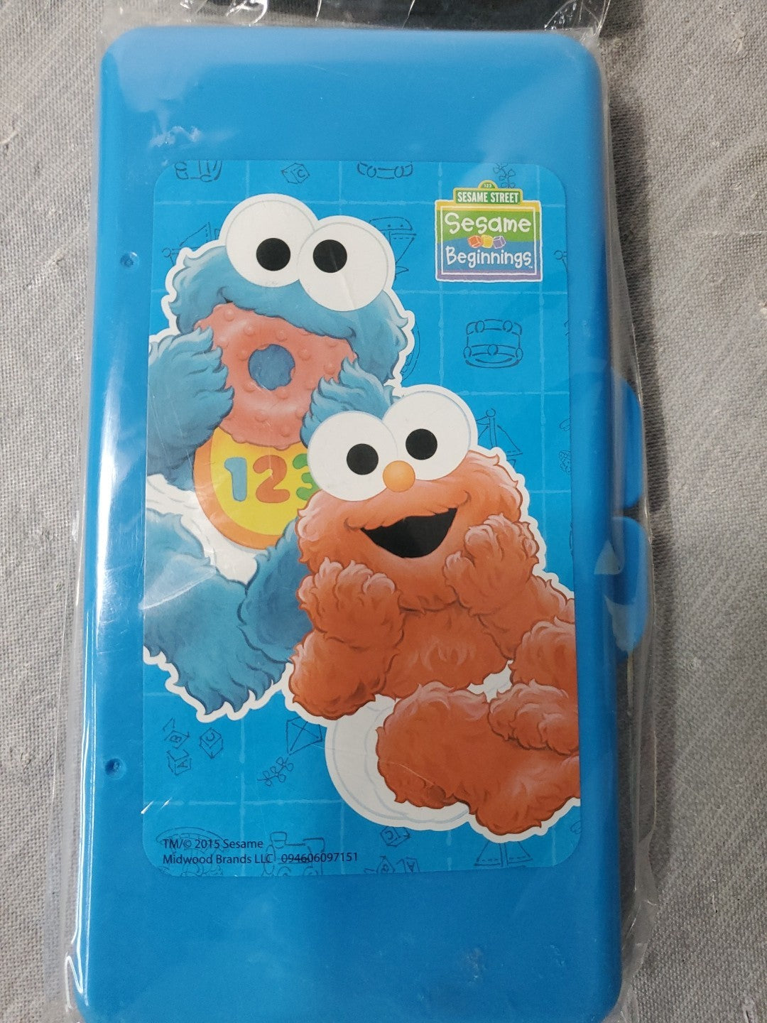 sesame street beginnings Wipes Travel Case