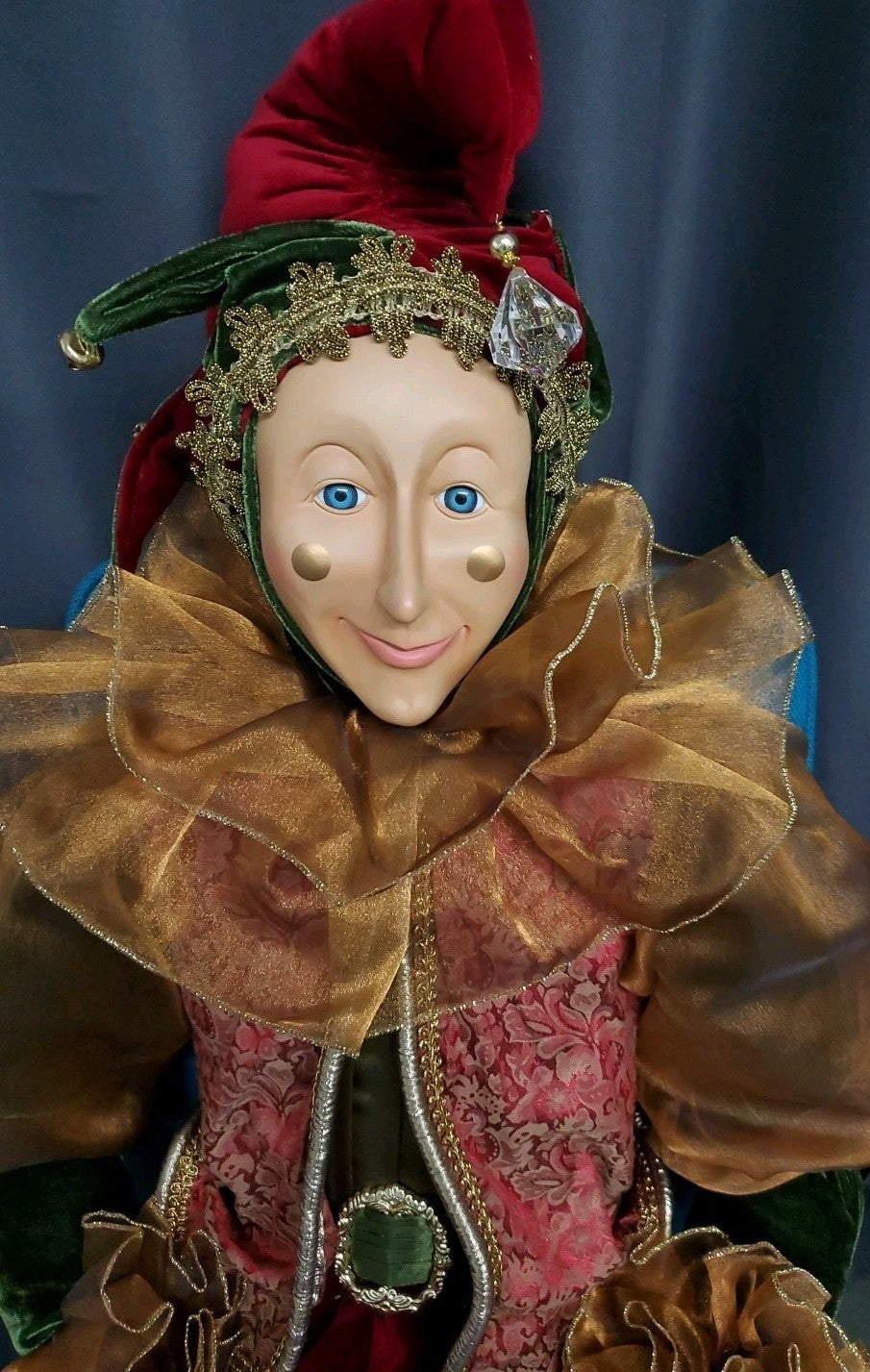 Costco 48" Jester Old World Christmas Life Like Great Condition