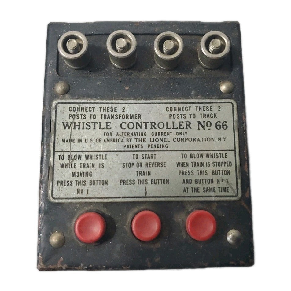 Lionel Vintage Whistle Controller No 66