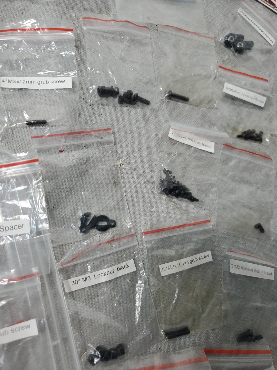 RC Screws All Sizes Mostly Traxxas Parts Large Lot Screws