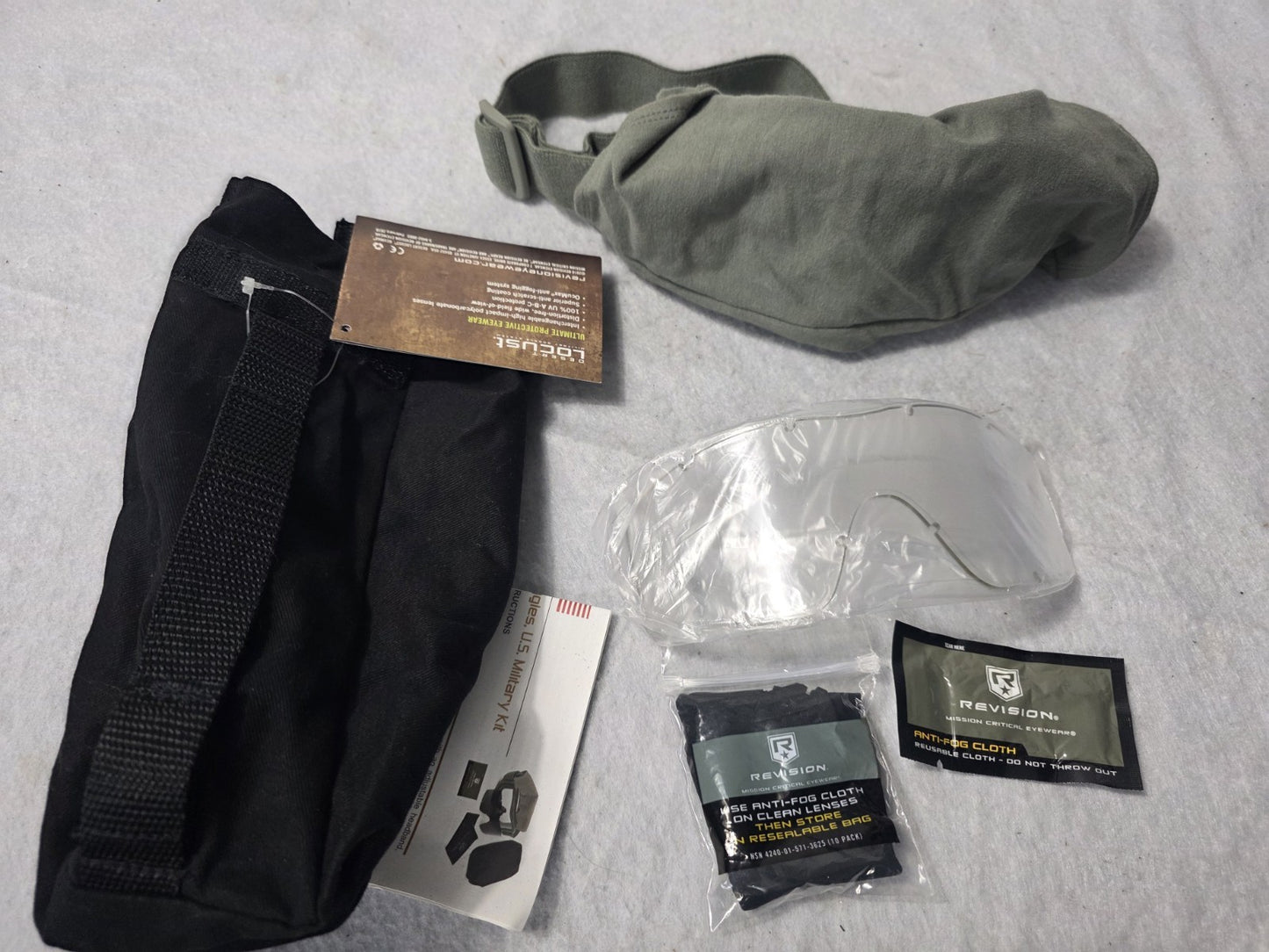 Revision Desert Locust USA Military Issue Goggles Foliage Green - Brand New