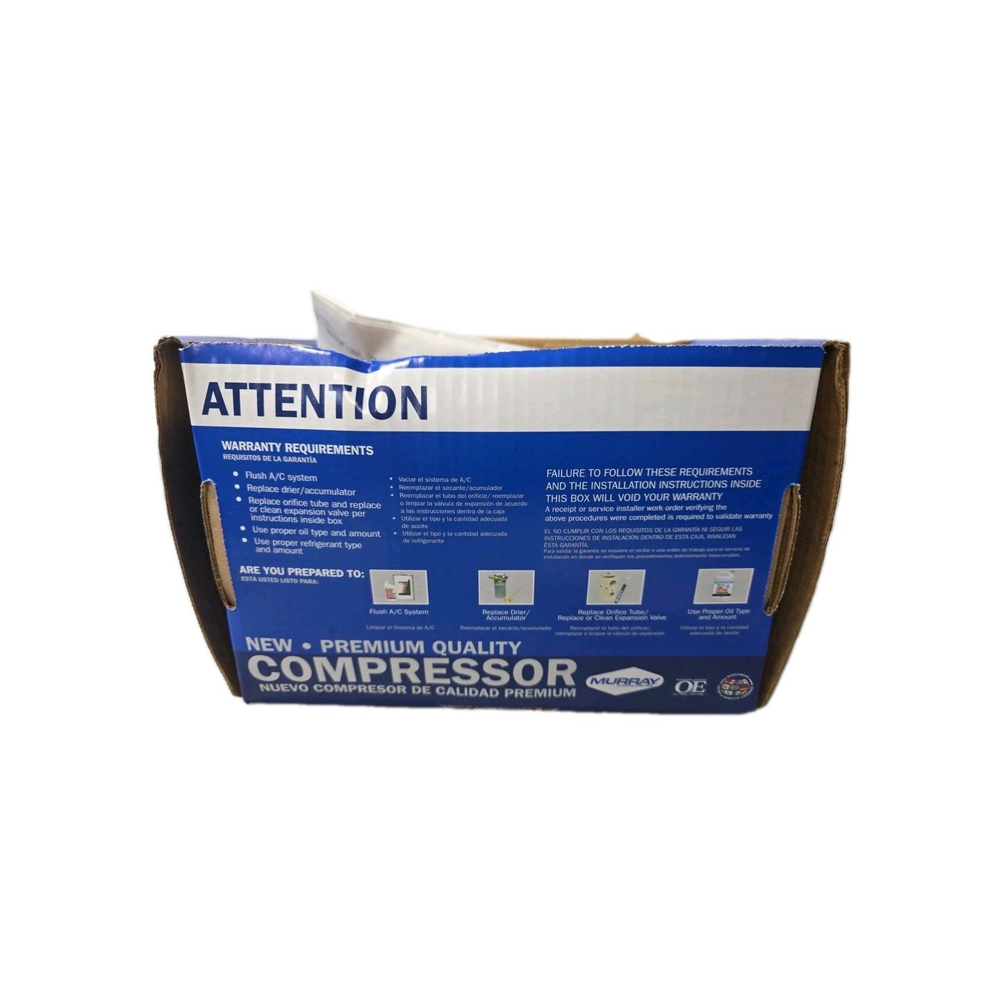 Murray Ac Compressor 98576 02-05 Jeep Liberty New
