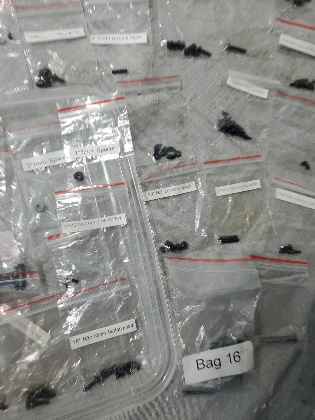 RC Screws All Sizes Mostly Traxxas Parts Large Lot Screws