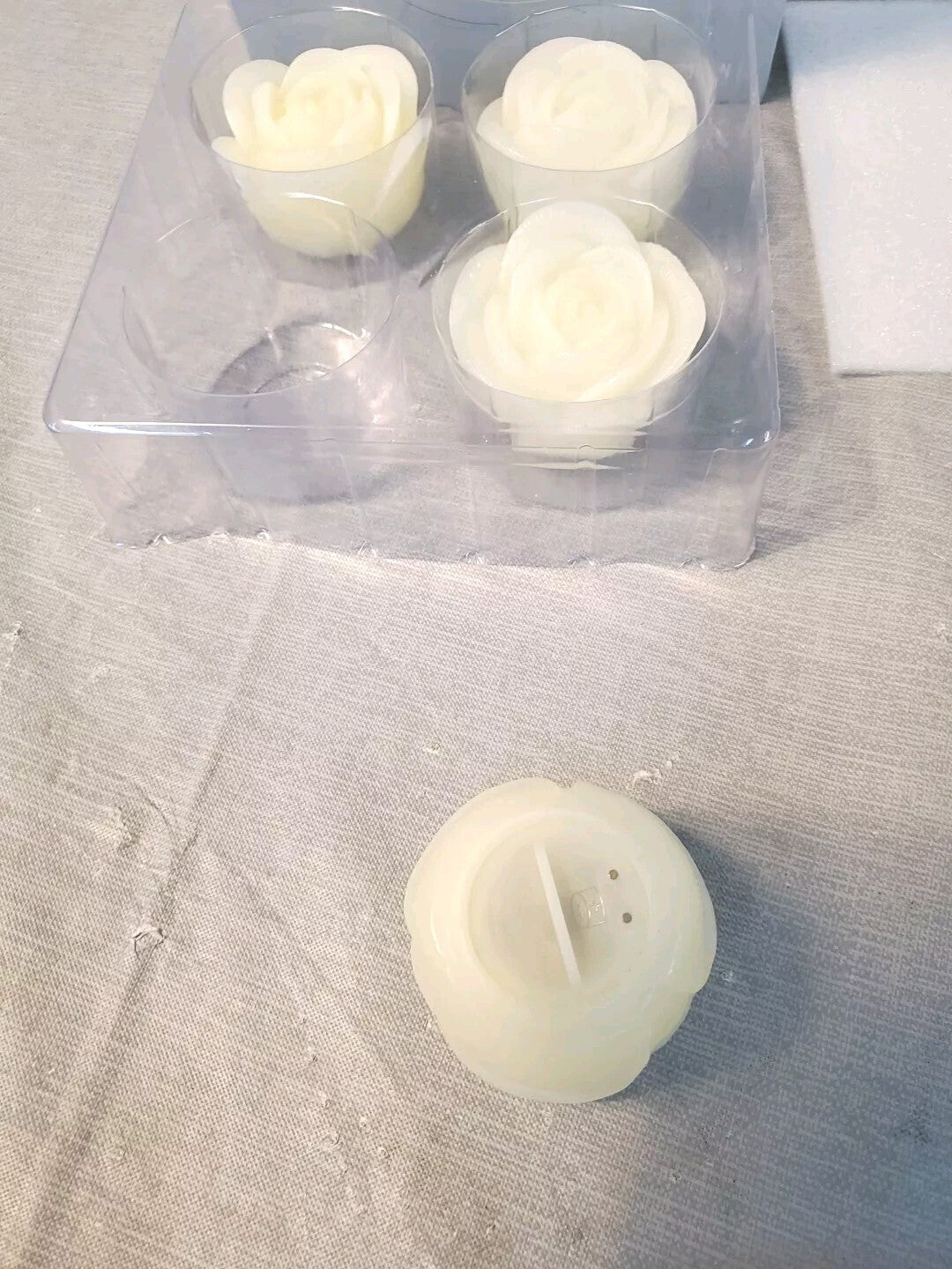 Kitosun Led Rose Shape FloatingCandles For Bath