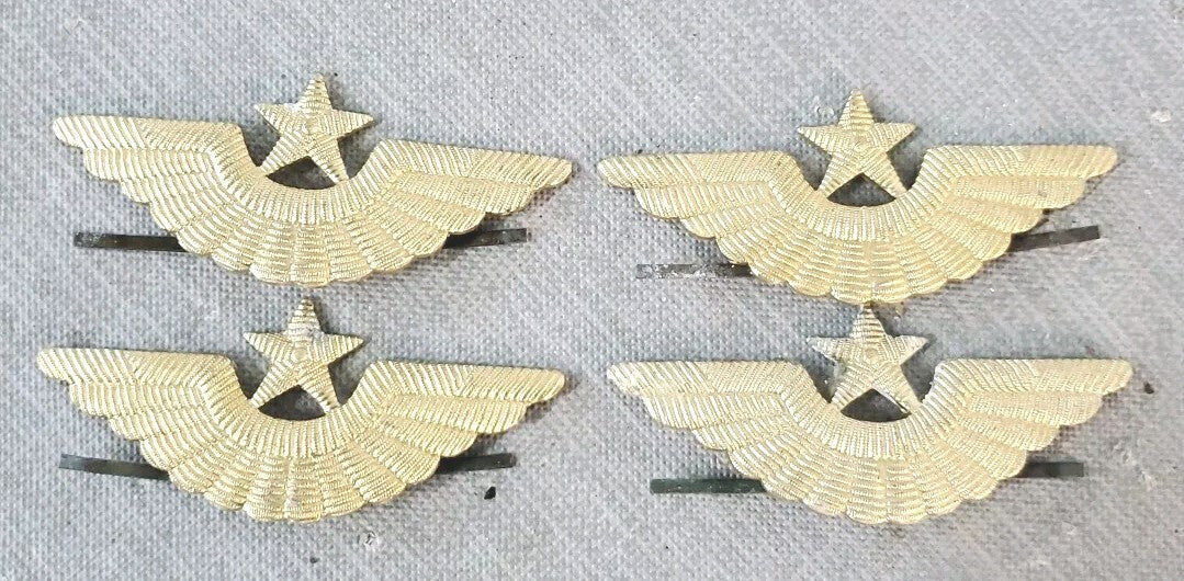 USSR Soviet Military Pilot Hat Cockade Badge Lot Of 4