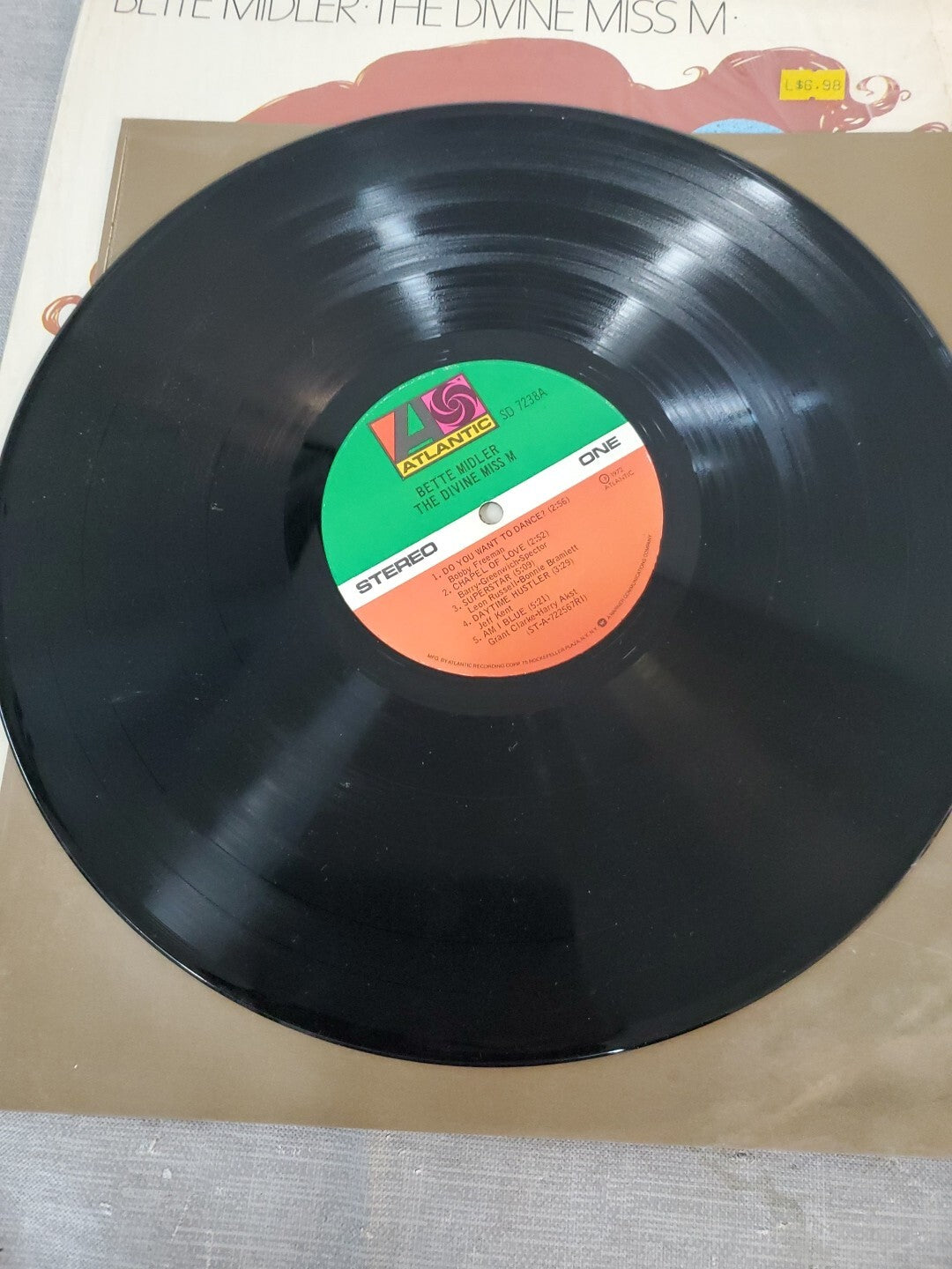 Bette Midler the divine miss m vinyl
