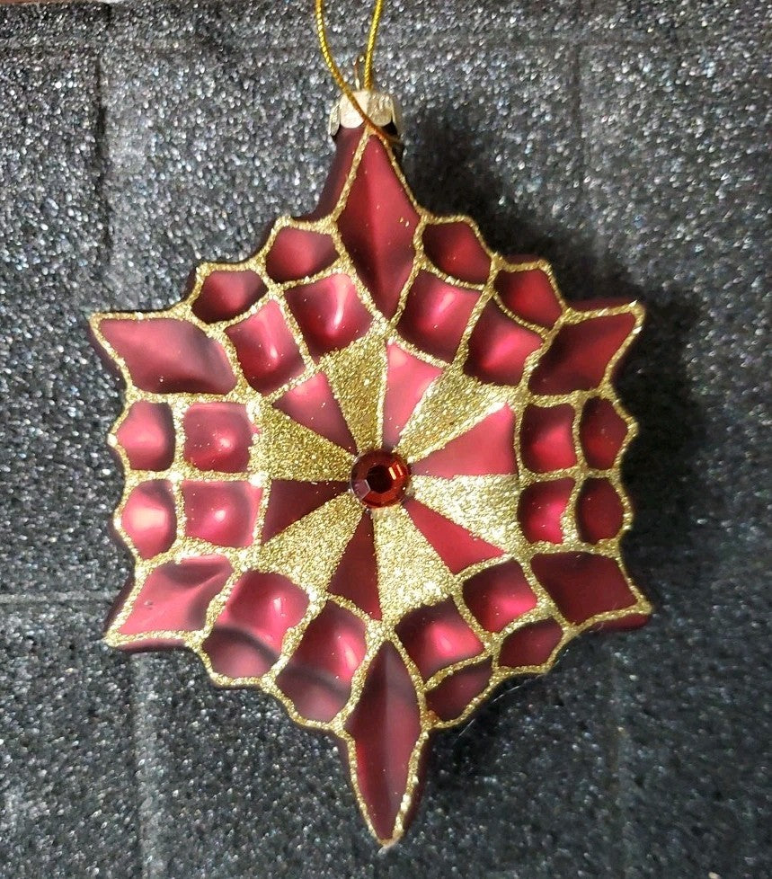 Balsam Hill Brilliant Bordeaux Ornament Set Of 11 Red Beautiful