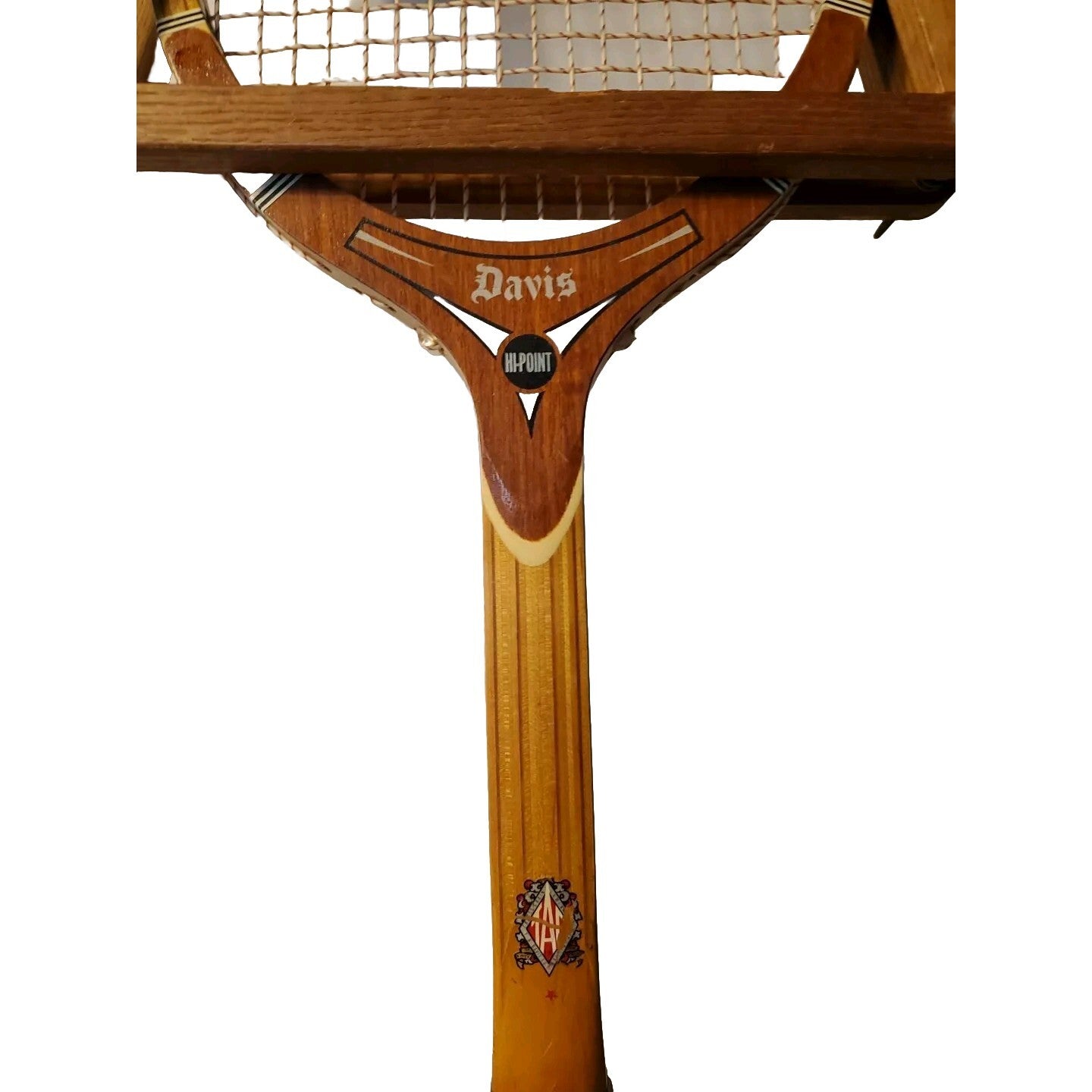 Vintage Davis Hi-point Tennis Racquet