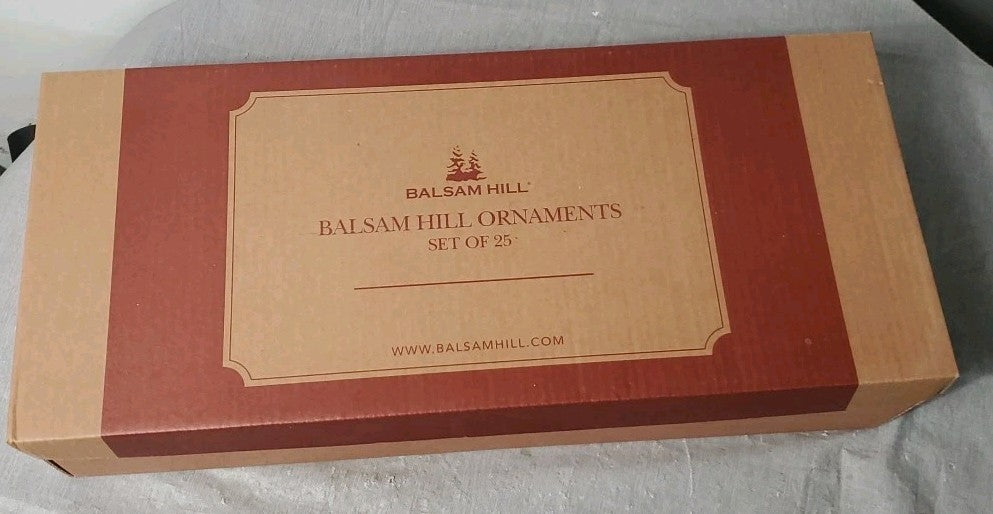Balsam Hill Ornament Set Of 10 Beautiful Set Ornaments For Trees Gold Color