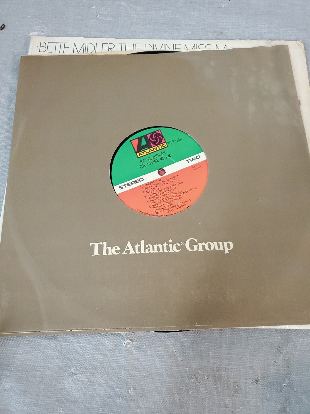 Bette Midler the divine miss m vinyl