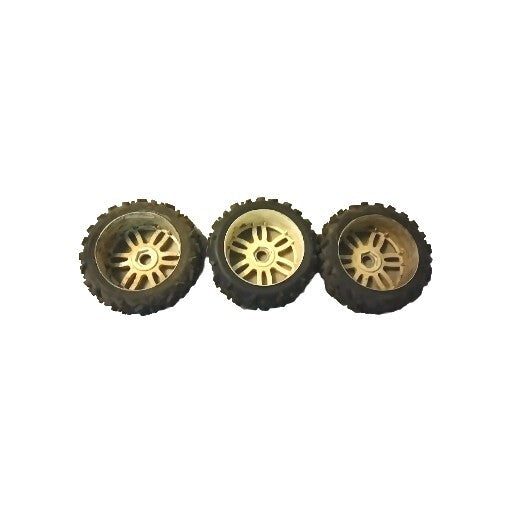 RC Off Road 1/8 Rims And Tires 3pcs