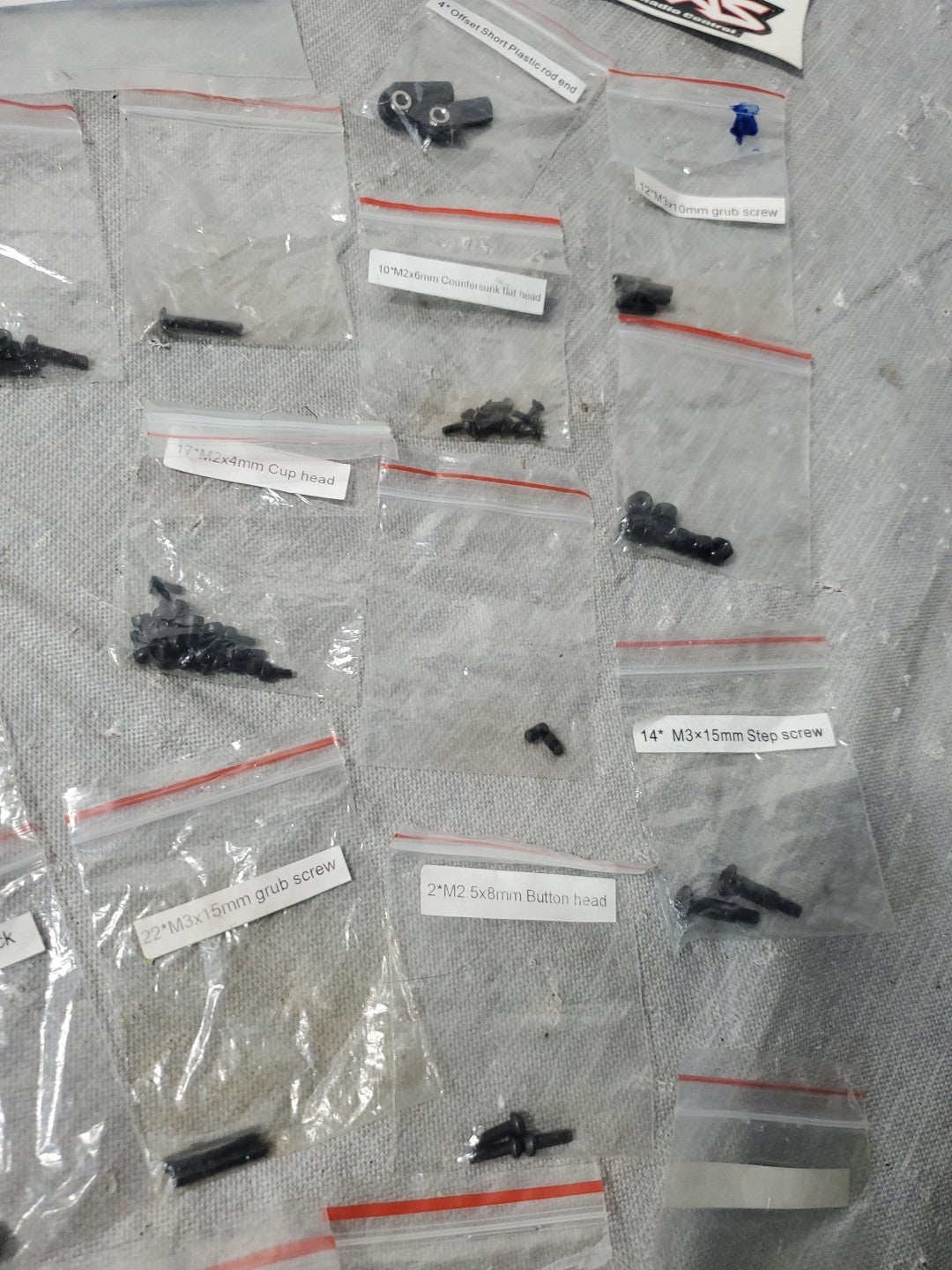 RC Screws All Sizes Mostly Traxxas Parts Large Lot Screws