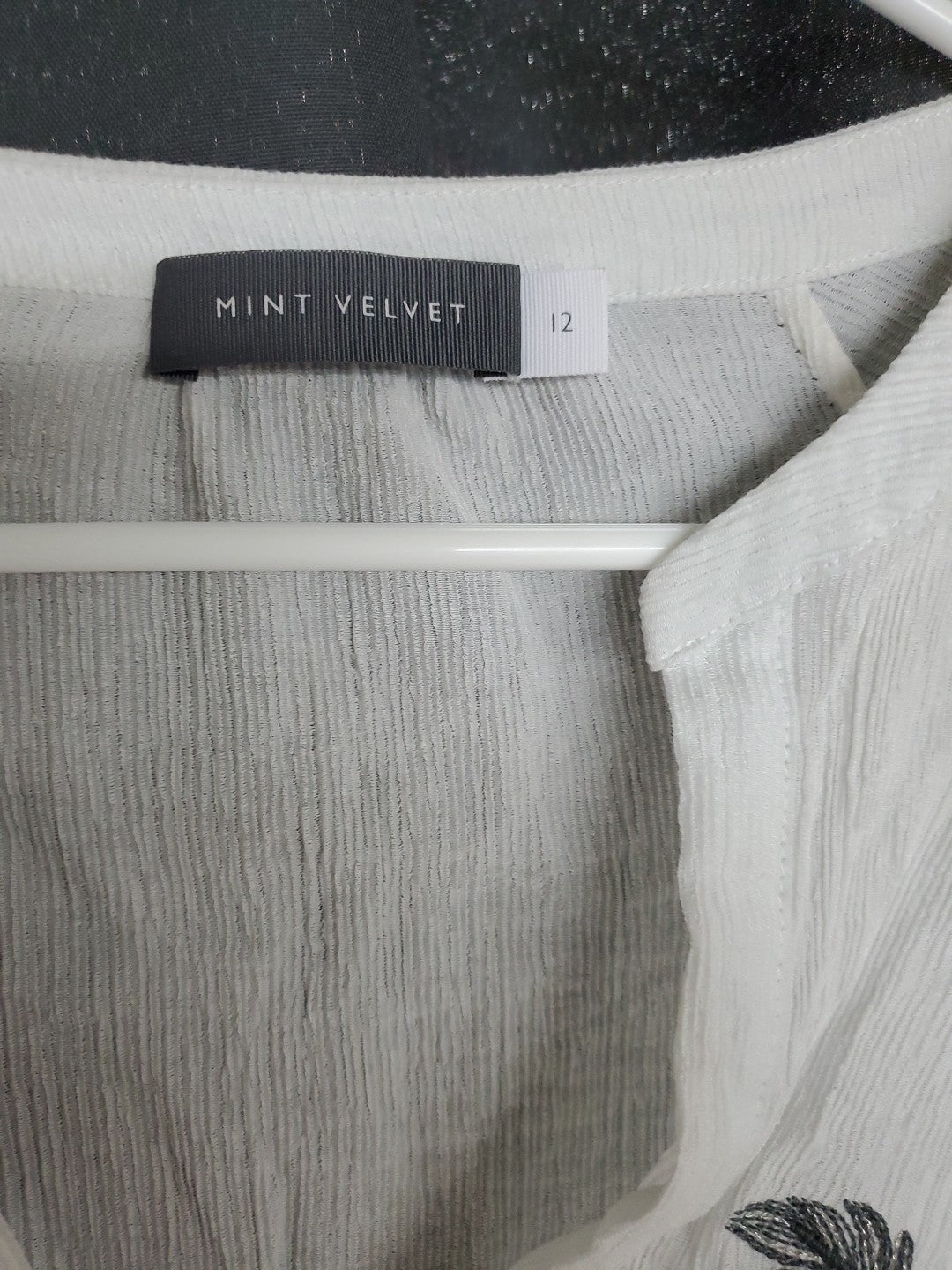 Mint Velvet Womens Top Size 12 Long Sleave