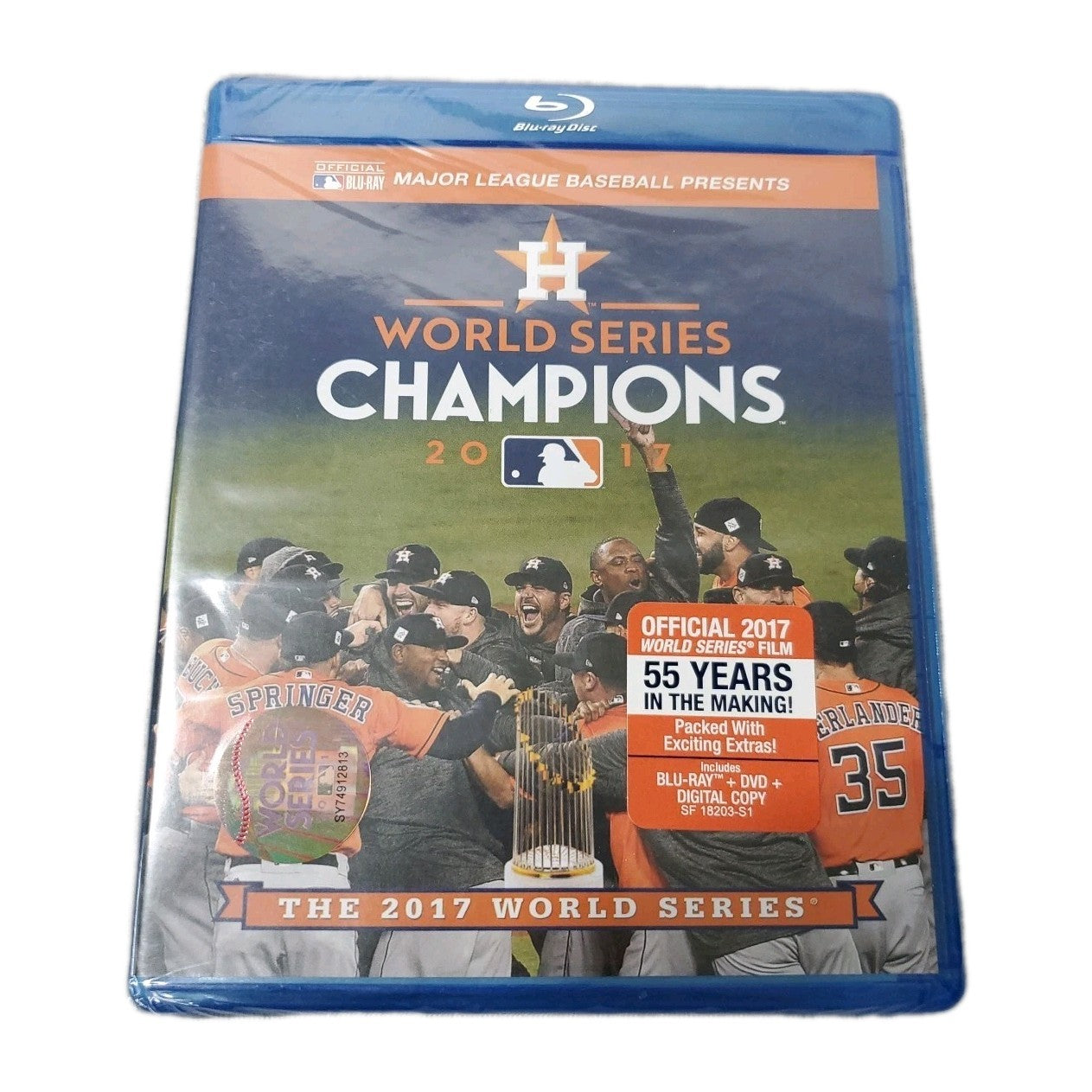 World Series Champions 2017 Blu-Ray Brand New Still Sealed