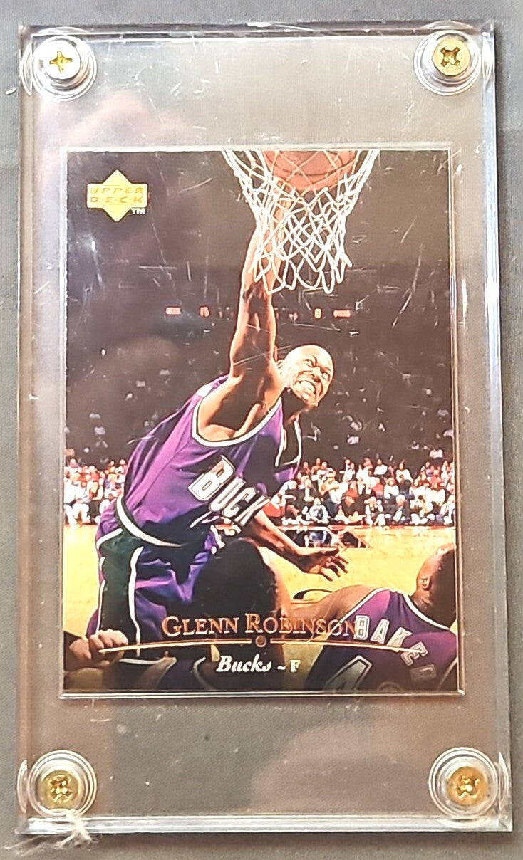 1994-95 Upper Deck Glenn Robinson #13 Two Basketball Cards Rookie Class Sealed