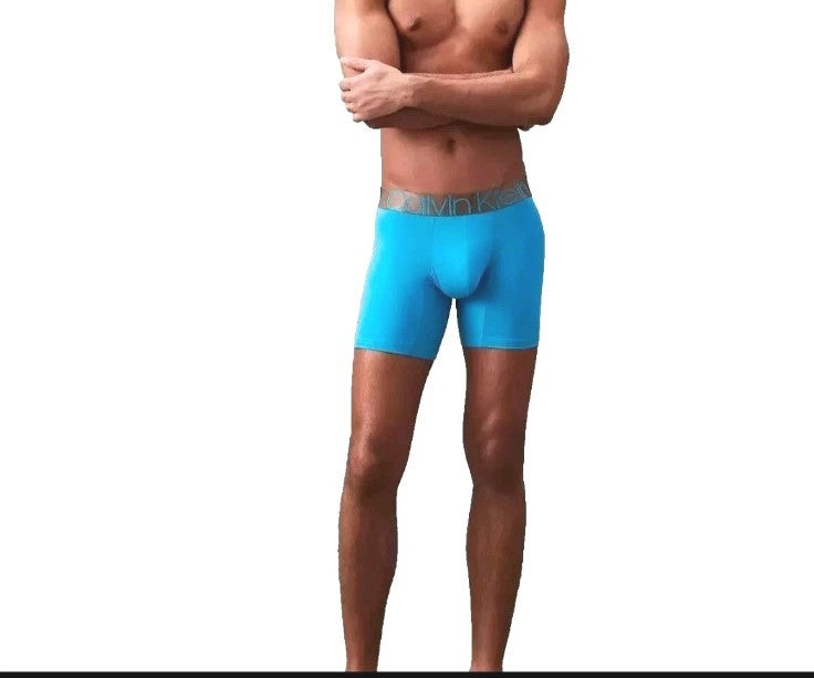 Calvin Klein Icon Boxer Briefs NB2541-431 Light Blue Color New Size Small