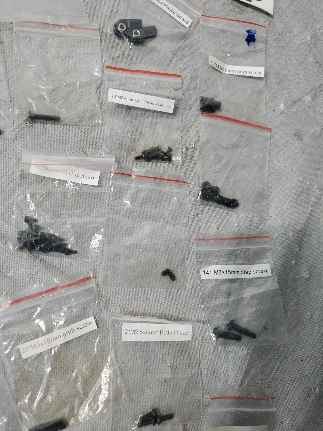 RC Screws All Sizes Mostly Traxxas Parts Large Lot Screws