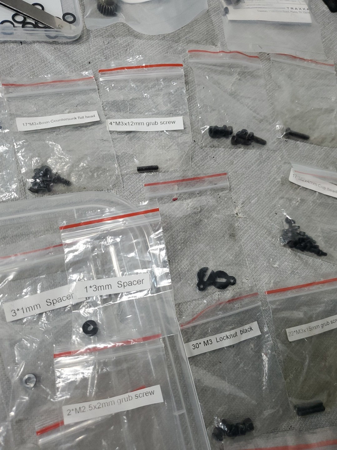 RC Screws All Sizes Mostly Traxxas Parts Large Lot Screws