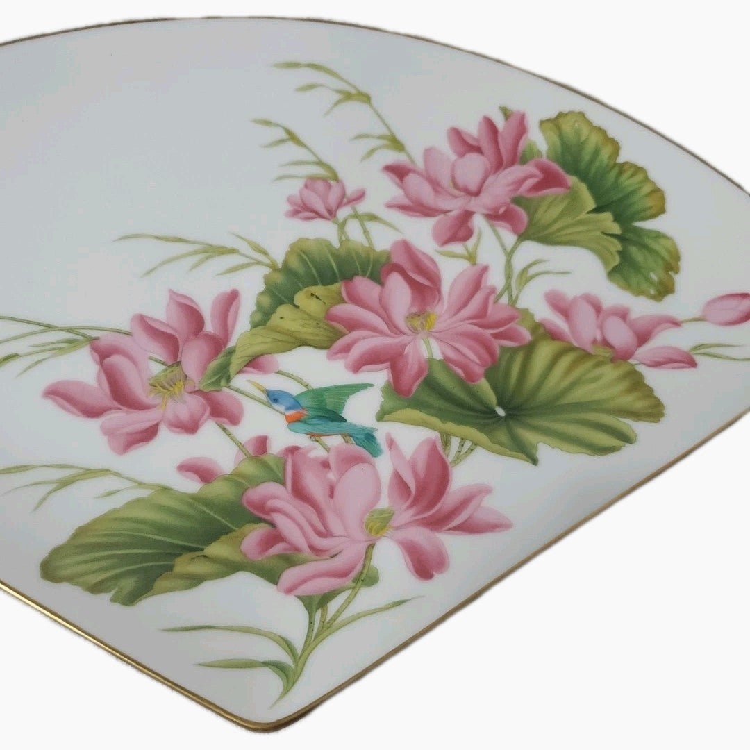Kyoto Imperial Porcelain 1982 LOTUS "Blossoms Of The Japanese Year" A...