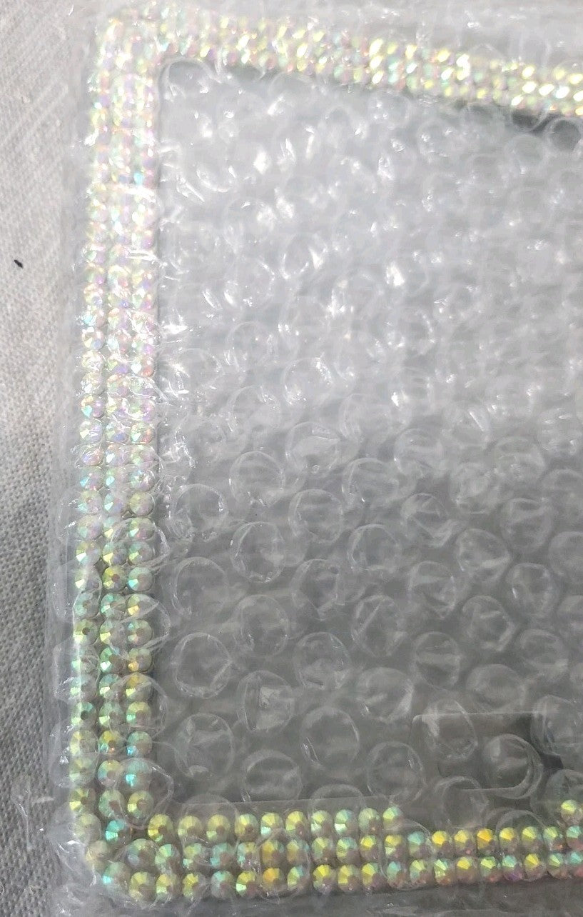 license plate frame Bling Sparkle