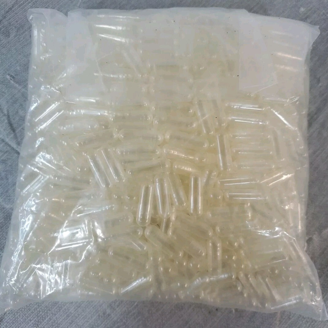 1000 empty gelatin capsules size 0
