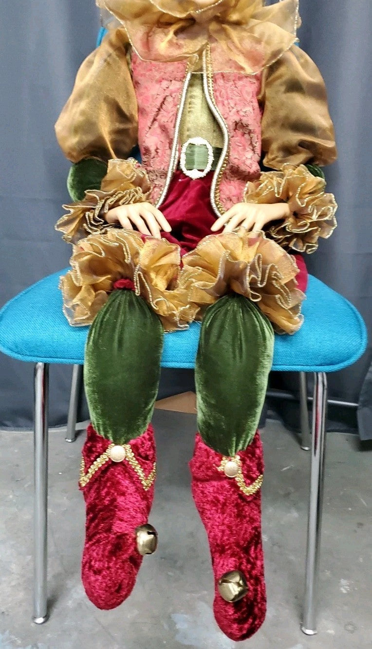 Costco 48" Jester Old World Christmas Life Like Great Condition
