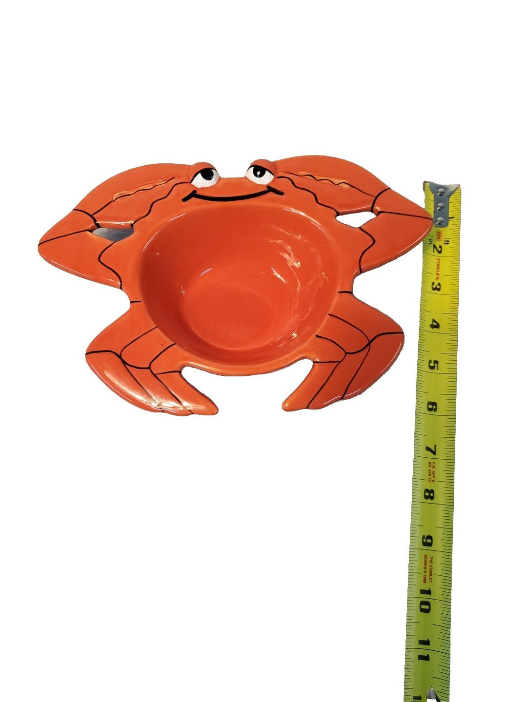 Vintage porcelain crab bowl