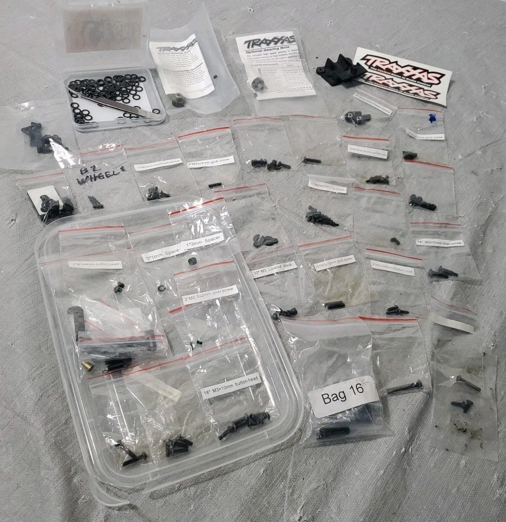 RC Screws All Sizes Mostly Traxxas Parts Large Lot Screws