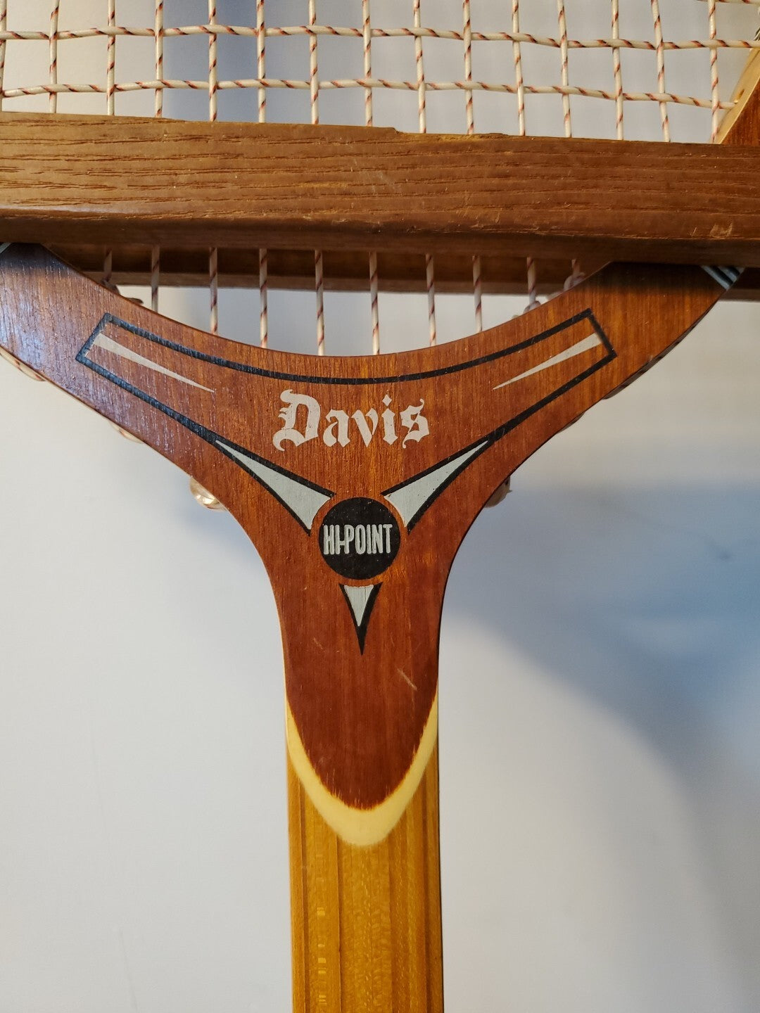 Vintage Davis Hi-point Tennis Racquet