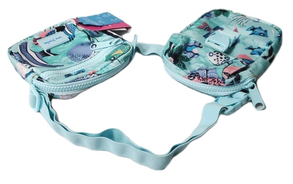 Vera Bradley Sling Waist Bag Underwater Print New