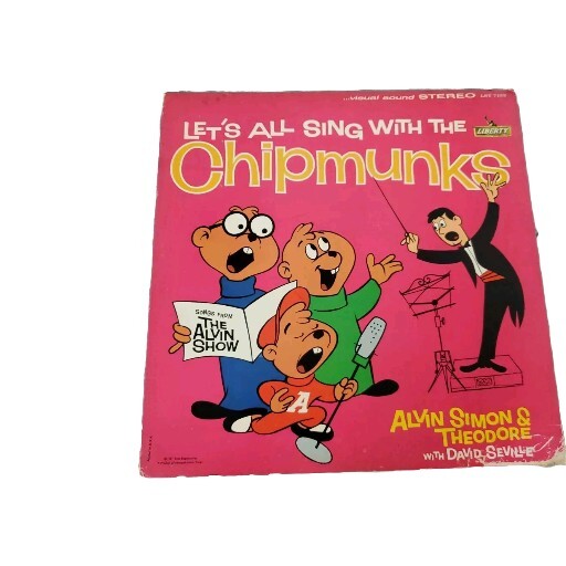 lets all sing with the chipmunks LP 1961