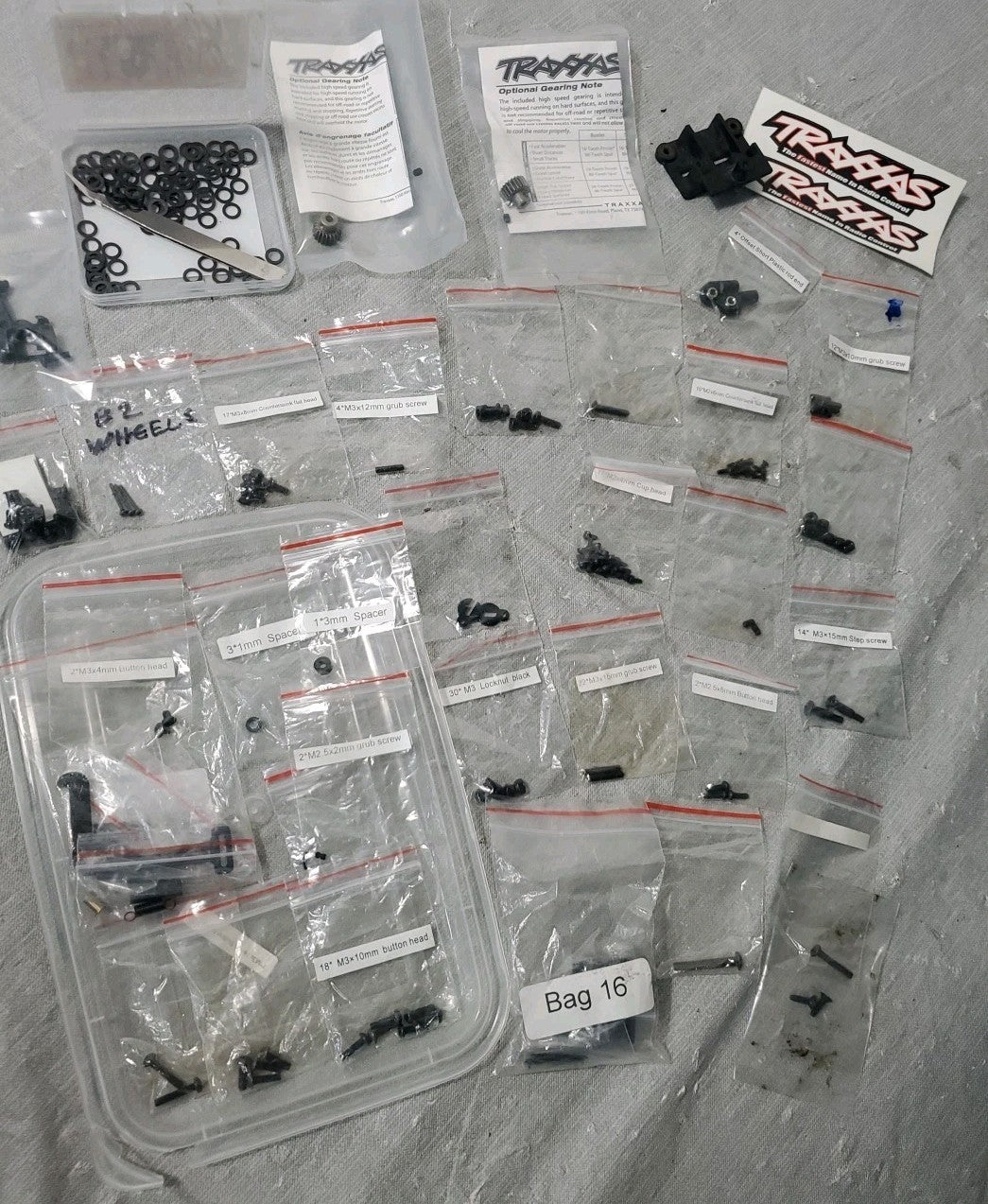 RC Screws All Sizes Mostly Traxxas Parts Large Lot Screws