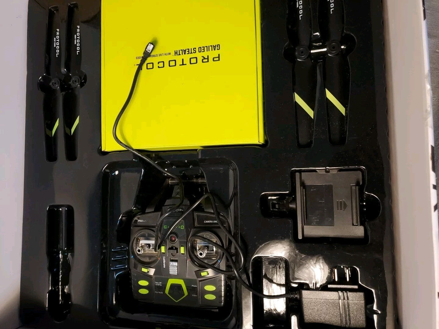 Protocol Galileo Stealth With Live Streaming Video Drone