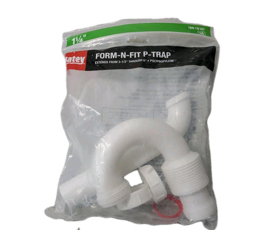 Oatey Form-n-fit P-trap 1 1/4"