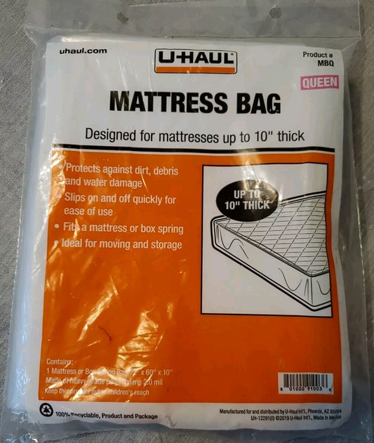 U-haul Mattress Bag Queen