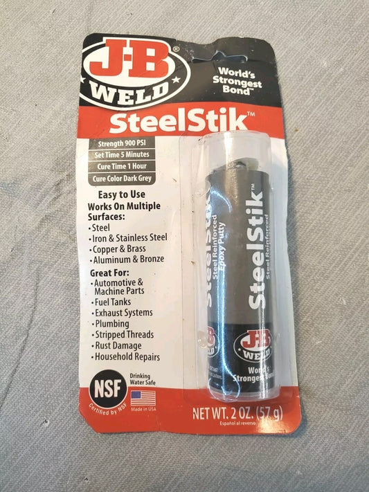 J-B Weld SteelStik Epoxy Putty Stick - 8267